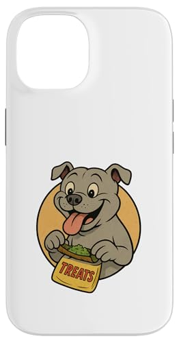 Staffordshire Bullterrier Treats Rolling Vintage Hülle für iPhone 14 Staffordshire Bullterrier Treats Rolling Vintage Hülle für iPhone 14 von Treat Loving Cartoon Dogs