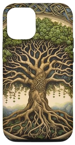 Hülle für iPhone 12/12 Pro Keltischer Yggdrasil nordische Mythologie Baum des Lebens von Tree Of Life Yggdrasil Gifts