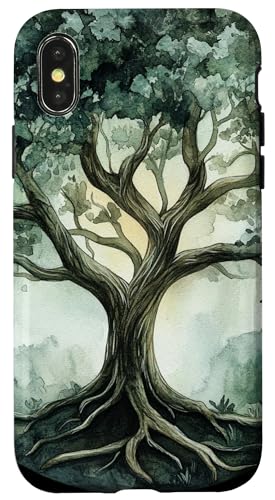 Baum des Lebens, Symbol der Wurzeln, spirituell Hülle für iPhone X/XS Baum des Lebens, Symbol der Wurzeln, spirituell Hülle für iPhone X/XS von Tree Roots Collective