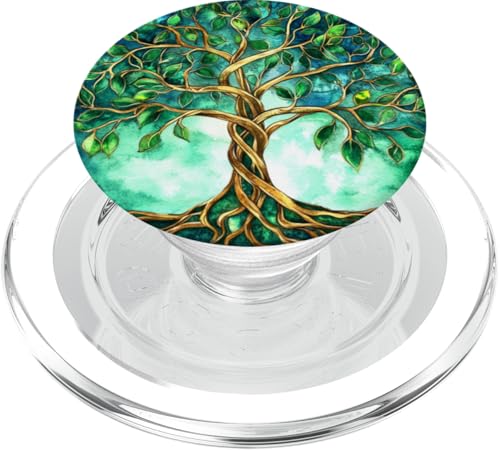 Baum des Lebens PopSockets PopGrip für MagSafe Baum des Lebens PopSockets PopGrip für MagSafe von Tree Roots Collective