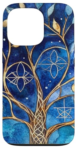 Baum des Lebens Symbol der Wurzeln, blauer Sternenhimmel Hülle für iPhone 13 Pro Baum des Lebens Symbol der Wurzeln, blauer Sternenhimmel Hülle für iPhone 13 Pro von Tree Roots Collective