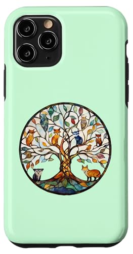 Baum des Lebens Symbol mit Knoten Design, niedliche Tiere Hülle für iPhone 11 Pro Baum des Lebens Symbol mit Knoten Design, niedliche Tiere Hülle für iPhone 11 Pro von Tree Roots Collective