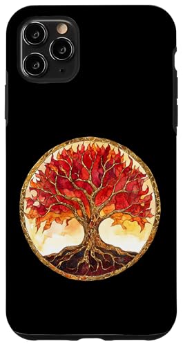 Feuriger Baum des Lebens, lebendige Flamme, Wurzeln Hülle für iPhone 11 Pro Max Feuriger Baum des Lebens, lebendige Flamme, Wurzeln Hülle für iPhone 11 Pro Max von Tree Roots Collective