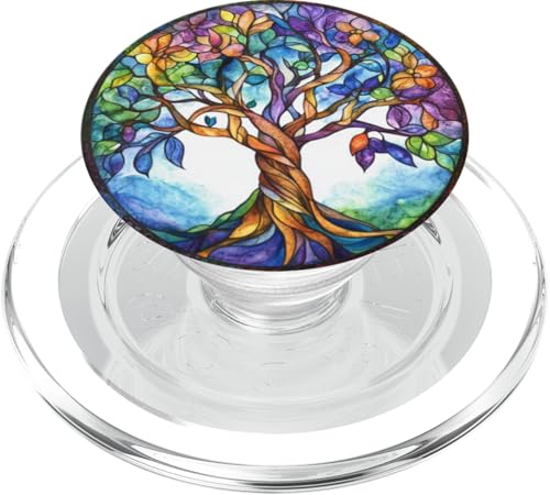 Keltischer Baum des Lebens Symbol mit Knotenmuster PopSockets PopGrip für MagSafe Keltischer Baum des Lebens Symbol mit Knotenmuster PopSockets PopGrip für MagSafe von Tree Roots Collective