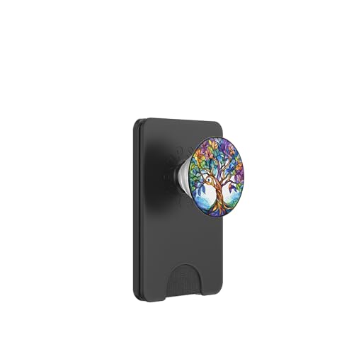 Keltischer Baum des Lebens Symbol mit Knotenmuster PopSockets PopWallet für MagSafe Keltischer Baum des Lebens Symbol mit Knotenmuster PopSockets PopWallet für MagSafe von Tree Roots Collective