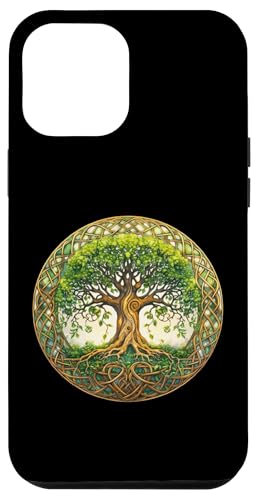 Keltisches Lebensbaum-Symbol mit Knotenmuster Hülle für iPhone 12 Pro Max Keltisches Lebensbaum-Symbol mit Knotenmuster Hülle für iPhone 12 Pro Max von Tree Roots Collective