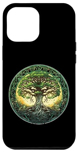 Keltisches Lebensbaum-Symbol mit Knotenmuster Hülle für iPhone 12 Pro Max Keltisches Lebensbaum-Symbol mit Knotenmuster Hülle für iPhone 12 Pro Max von Tree Roots Collective