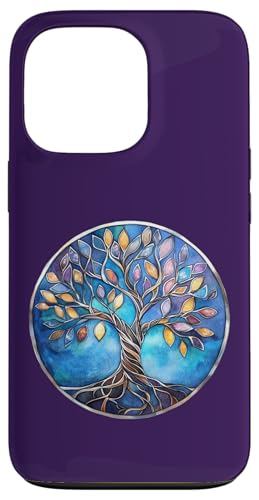 Keltisches Lebensbaum-Symbol mit Knotenmuster Hülle für iPhone 13 Pro Keltisches Lebensbaum-Symbol mit Knotenmuster Hülle für iPhone 13 Pro von Tree Roots Collective