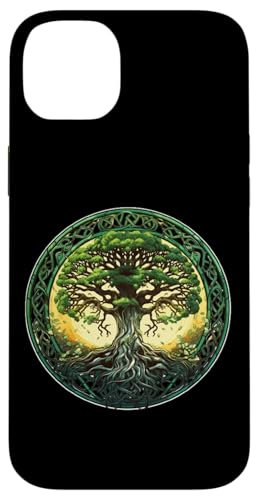 Keltisches Lebensbaum-Symbol mit Knotenmuster Hülle für iPhone 14 Plus Keltisches Lebensbaum-Symbol mit Knotenmuster Hülle für iPhone 14 Plus von Tree Roots Collective