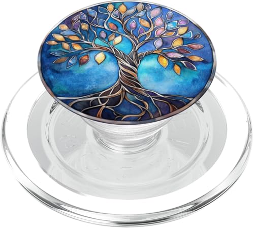Keltisches Lebensbaum-Symbol mit Knotenmuster PopSockets PopGrip für MagSafe Keltisches Lebensbaum-Symbol mit Knotenmuster PopSockets PopGrip für MagSafe von Tree Roots Collective
