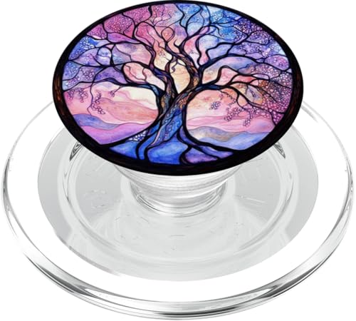 Mystisches Baum des Lebens Symbol mit Knotenmuster PopSockets PopGrip für MagSafe Mystisches Baum des Lebens Symbol mit Knotenmuster PopSockets PopGrip für MagSafe von Tree Roots Collective