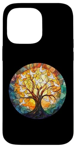 Taube, Vögel, Lebensbaum Symbol mit Knotenmuster Hülle für iPhone 14 Pro Max Taube, Vögel, Lebensbaum Symbol mit Knotenmuster Hülle für iPhone 14 Pro Max von Tree Roots Collective