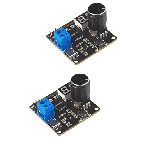 Treedix 2 Stück Digital RC Servo Tester Servo-Motoren mit Überstromschutz, 3 Steuerungsmodi, 2 Anzeigemodi, DC5V-8V für RC Auto, Flugzeug, Roboter, Mechanische Klauen Tester-Werkzeug Treedix 2 Stück Digital RC Servo Tester Servo-Motoren mit Überstromschutz, 3 Steuerungsmodi, 2 Anzeigemodi, DC5V-8V für RC Auto, Flugzeug, Roboter, Mechanische Klauen Tester-Werkzeug von Treedix