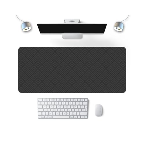 Treer Gaming Mauspad, Mousepad L/XL/XXL, Mauspad mit Vernähte Kanten, rutschfeste Gummibasis Mousepad Gaming, Mauspad Groß Geeignet für Zuhause und Büro (800 * 300mm,Viereck) von Treer