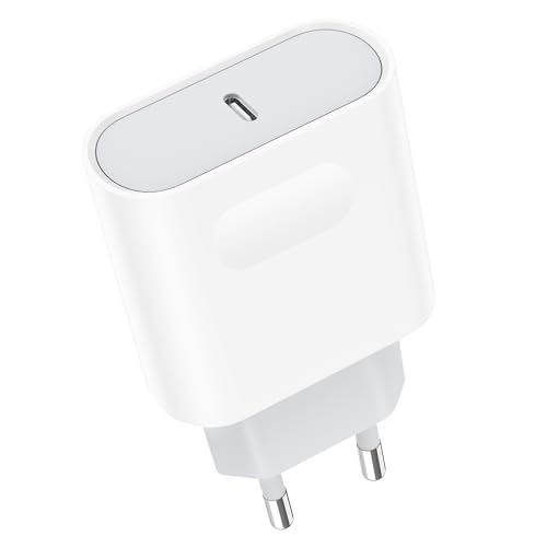 USB C Adapter 25W for iPhone 16/16 Pro/16 Pro Max/16 Plus /15 14 13 12 11 SE, Pad Mini, ArPods, USBC Netzteil Ladegerät Stecker Ladestecker Netzstecker Ladeadapter Steckdose Trefard USB C Adapter 25W for iPhone 16/16 Pro/16 Pro Max/16 Plus /15 14 13 12 11 SE, Pad Mini, ArPods, USBC Netzteil Ladegerät Stecker Ladestecker Netzstecker Ladeadapter Steckdose Trefard von Trefard