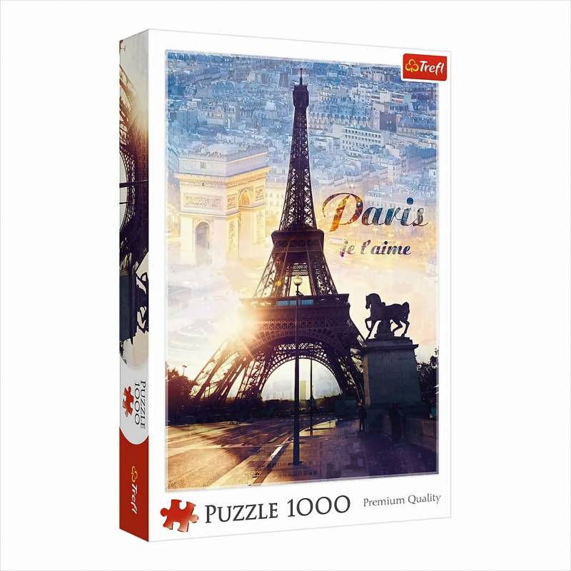 Premium Puzzle 1000 Teile - Paris Eifelturm von Trefl