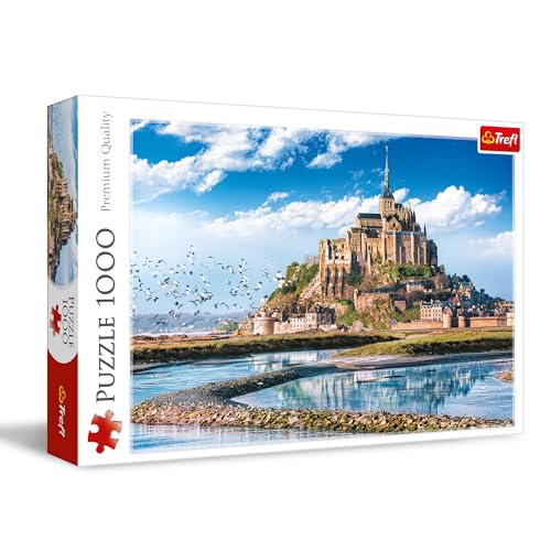 Trefl Puzzle mit 1000 Teilen: Mont Saint-Michel, Frankreich Trefl Puzzle mit 1000 Teilen: Mont Saint-Michel, Frankreich von Trefl
