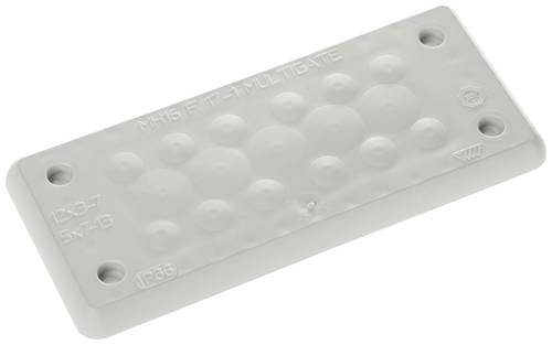 Trelleborg MH-16 F 17-1 LIGHT GREY UL94 V-0 IP65 | TPE | Screw Durchführungsplatte TPE Grau 1St. Trelleborg MH-16 F 17-1 LIGHT GREY UL94 V-0 IP65 | TPE | Screw Durchführungsplatte TPE Grau 1St. von Trelleborg