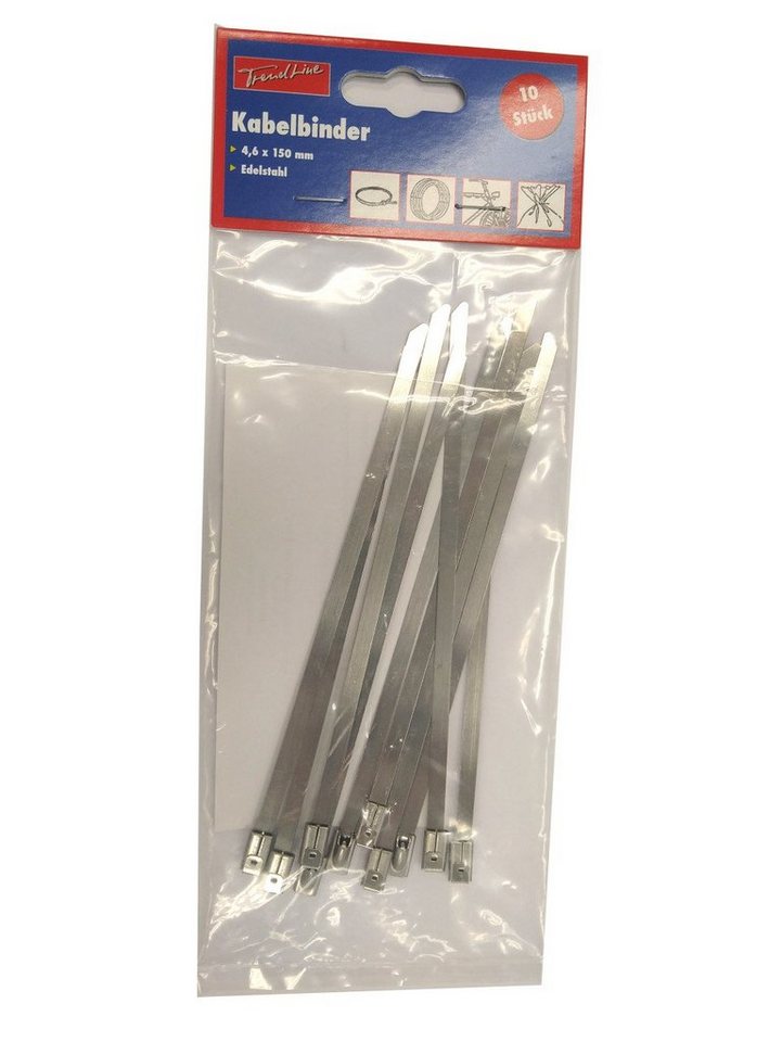 Trend Line Kabelbinder TrendLine Kabelbinder 4,6 x 150 mm, 10 Stück von Trend Line