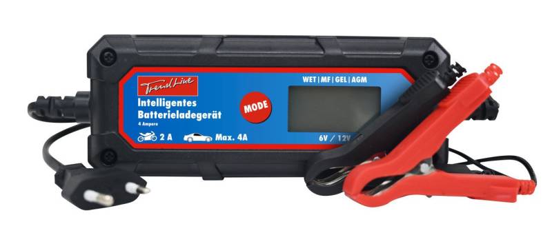 Trend Line TrendLine Intelligentes Batterieladegerät 6/12V 4A Batterie-Ladegerät von Trend Line