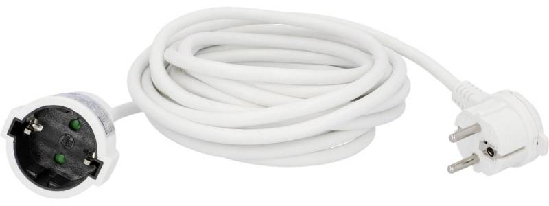 Trend Line Unitec Verlängerungskabel Innen 5 Meter HO5VV-F Verlängerungskabel, Flachstecker von Trend Line