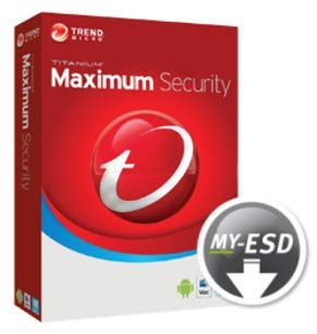 Trend Micro Maximum Security | 5 Geräte | 1 Jahr | ESD | Download | E-Mail von Trend Micro