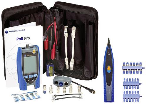 Trend Networks Kabeltester POEPRO-KIT PoE Pro Testpaket Trend Networks Kabeltester POEPRO-KIT PoE Pro Testpaket von Trend Networks