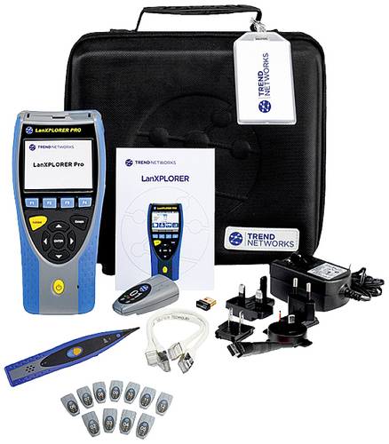 Trend Networks Netzwerkprüfgerät LXP-KIT LanXPLORER Pro Testpaket Netzwerk Trend Networks Netzwerkprüfgerät LXP-KIT LanXPLORER Pro Testpaket Netzwerk von Trend Networks