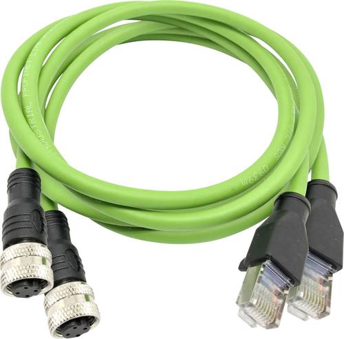 Trend Networks PROFINET-Adapterkabel RJ45-M12 D-kodiert von Trend Networks