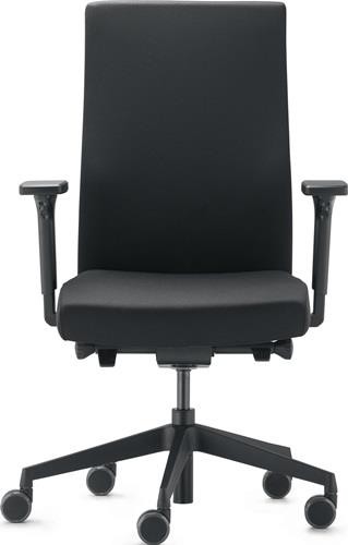 Trend Office Bürodrehstuhl m.Synchr.-Techn.schwarz 410-520mm m.Lehnen von Trend Office