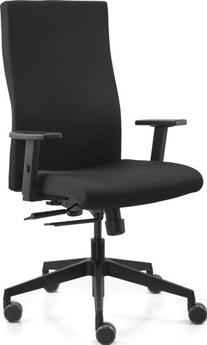 Trend Office Bürodrehstuhl m.Synchrontechnik schwarz 420-530mm m.Armlehnen Trend Office Bürodrehstuhl m.Synchrontechnik schwarz 420-530mm m.Armlehnen von Trend Office