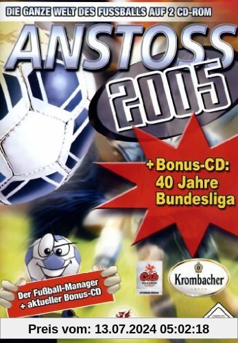 Anstoss 2005 + Bonus-CD 40 Jahre Bundesliga von Trend Verlag