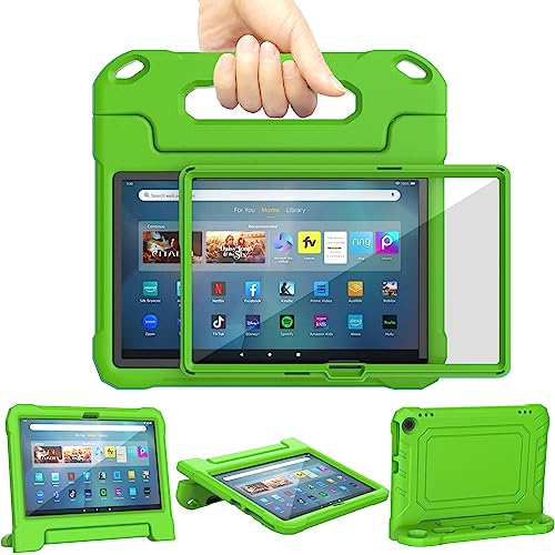 TrendGate 11 Tablet Hülle für Kinder, Nicht kompatibel mit Samsung, Leichtes Stoßfeste 11 Zoll Hülle für Neue Modell 11 Tablet Integrierter Displayschutz mit Griffständer - Grün von TrendGate