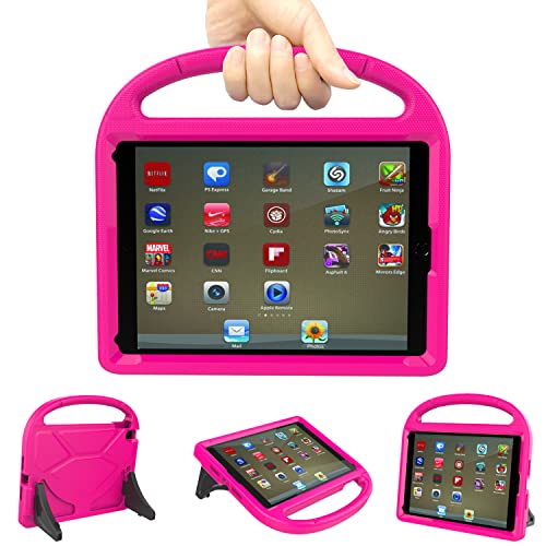 iPad 9,7 Hülle für Kinder 2018/2017 iPad 6./5. Generation–TrendGate Leichte stoßfeste iPad Hülle für Kinder mit Griff und Ständer für iPad Air/iPad Air 2/iPad Pro 9,7 Zoll Tablet – Rosa von TrendGate