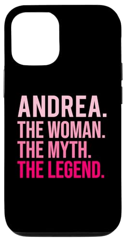 Hülle für iPhone 14 Pro Andrea Die Frau Der Mythos Die Legende Lustiger Valentinstag von TrendWardrobe