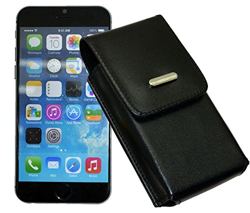 Vertikal Tasche für das iPhone 8 / iPhone 7 / iPhone 6s / iPhone 6 (4.7 Zoll) / Köcher Etui Hülle Ledertasche Vertical Case Handytasche mit einer Gürtelschlaufe auf der Rückseite von Trendcell