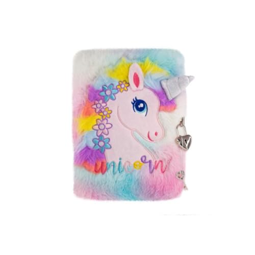 Trendenz Tinka 8-802145 Plüsch-Tagebuch mit Schloss, Einhorn Trendenz Tinka 8-802145 Plüsch-Tagebuch mit Schloss, Einhorn von Trendenz