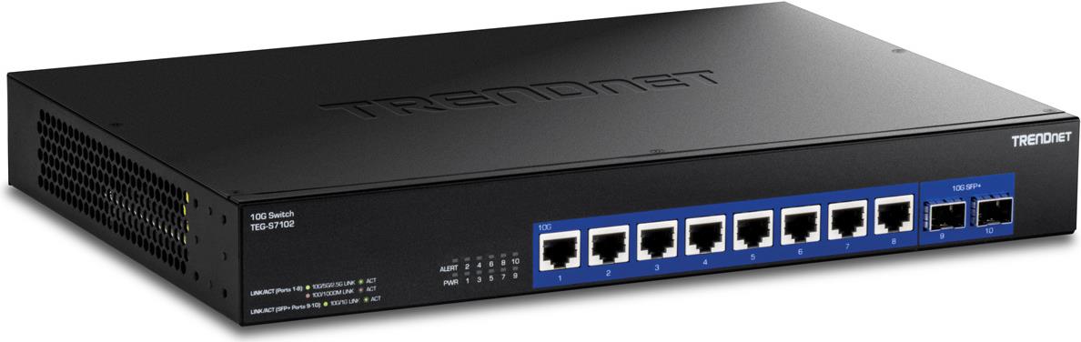 TRENDnet 10-PORT 10G UNMANAGED SWITCH (TEG-S7102) von Trendnet