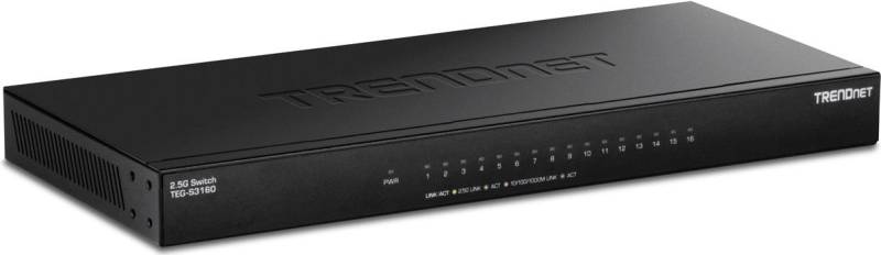 TRENDnet 16-PORT UNMANAGED 2.5G DESKTOP (TEG-S3160) von Trendnet