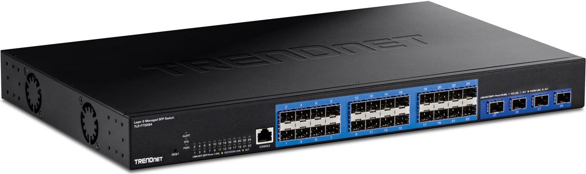 TRENDnet 28-PORT LAYER 2 MANAGED SFP (TL2-F70284) von Trendnet
