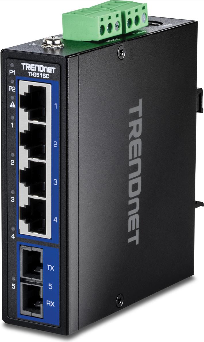 TRENDnet 5-PORT HARDENED INDUSTRIAL (TI-G51SC) von Trendnet