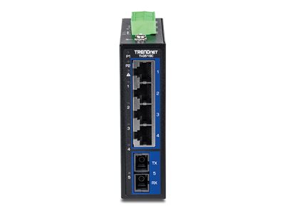 TRENDnet 5-Port Hardened Industrial Gigabit DIN-Rail Switch TRENDnet 5-Port Hardened Industrial Gigabit DIN-Rail Switch von Trendnet