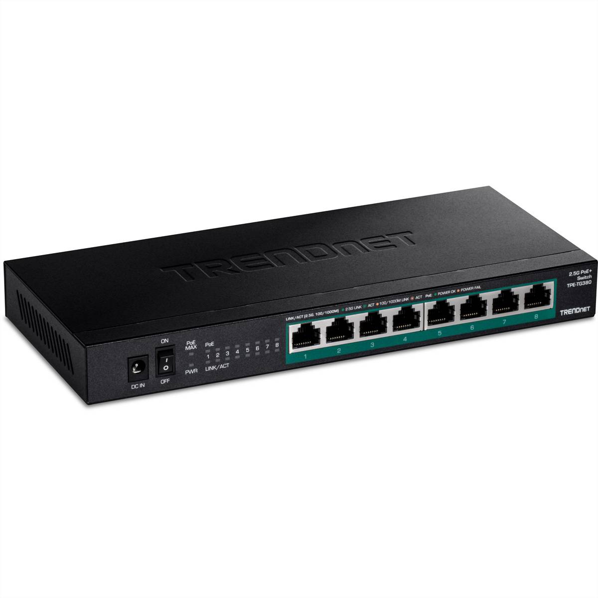 TRENDnet 8-Port Gigabit 4PPoE Switch TRENDnet 8-Port Gigabit 4PPoE Switch von Trendnet
