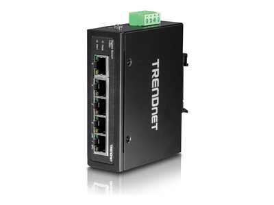 TRENDnet Industrie Switch 5 Port Gbit IP30 Metall TRENDnet Industrie Switch 5 Port Gbit IP30 Metall von Trendnet