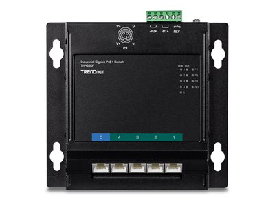 TRENDnet Industrie Switch 5 Port Gbit Unman. PoE+ FA Metal TRENDnet Industrie Switch 5 Port Gbit Unman. PoE+ FA Metal von Trendnet