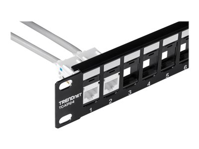 TRENDnet Keystone-Buchsen 25er-Pack Cat6 werkzeuglos 90° von Trendnet