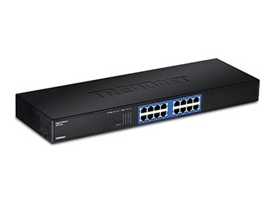 TRENDnet Switch 16 Port Gbit 19 Metall TRENDnet Switch 16 Port Gbit 19 Metall von Trendnet