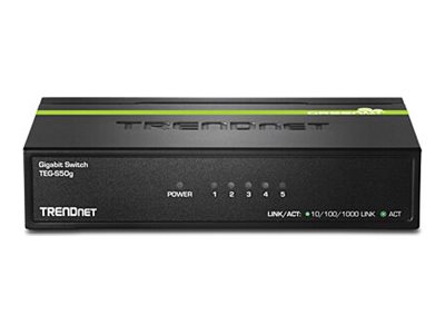 TRENDnet Switch  5 Port Gbit Desktop Metall von Trendnet