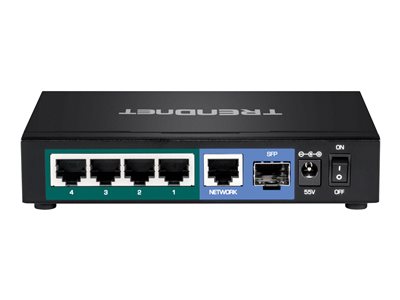 TRENDnet Switch 6 Port Gbit PoE+ 65W Metall TRENDnet Switch 6 Port Gbit PoE+ 65W Metall von Trendnet