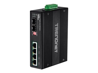 TRENDnet Switch 6-port Industrial Gbit UPoE Metall IP30 TRENDnet Switch 6-port Industrial Gbit UPoE Metall IP30 von Trendnet
